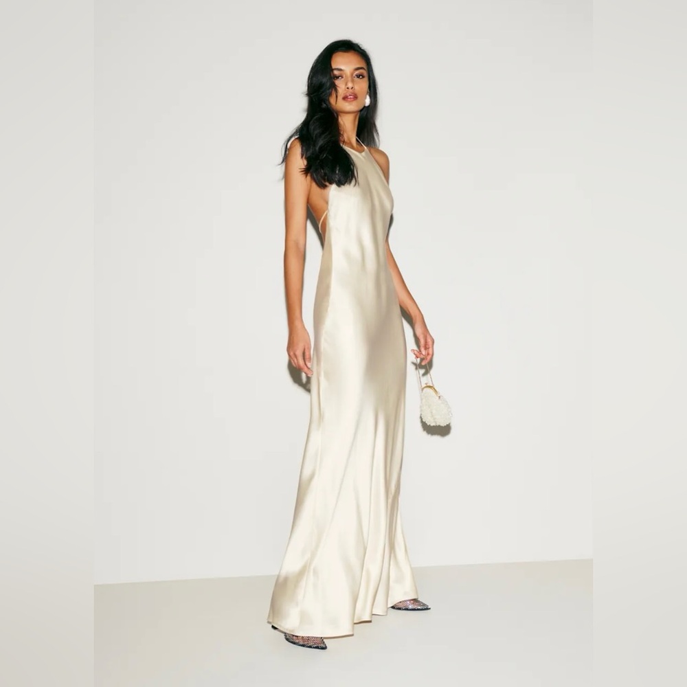 Reformation Jeany Silk Dress - Picture 9 of 12